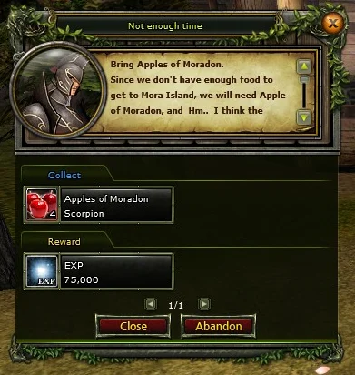 Not enough time