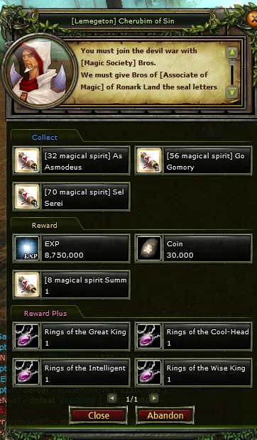 [Lemegeton] Cherubim of Sin