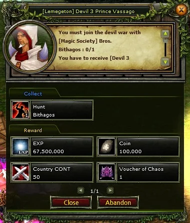 [Lemegeton] Devil 3 Prince Vassago