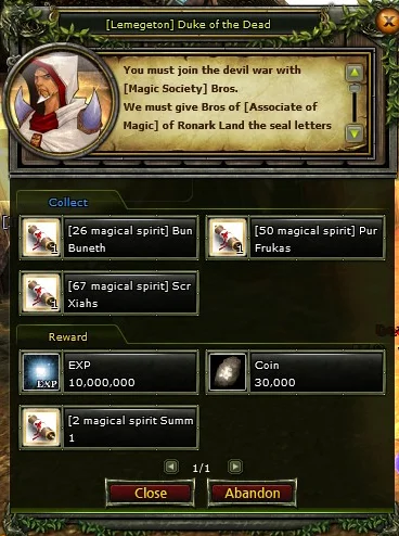 [Lemegeton] Duke of the Dead