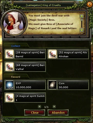 [Lemegeton] King of Cruelty