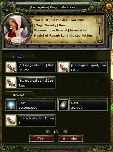 [Lemegeton] King of Madness