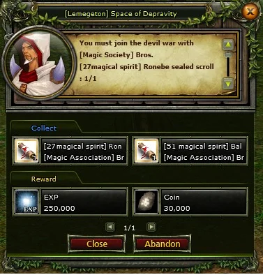 [Lemegeton] Space of Depravity