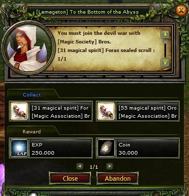 [Lemegeton] To the Bottom of the Abyss