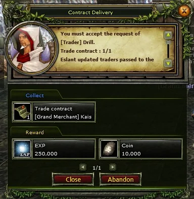 Contract Delivery Contract Delivery