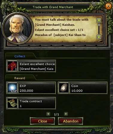 Trade with Grand Merchant Trade with Grand Merchant