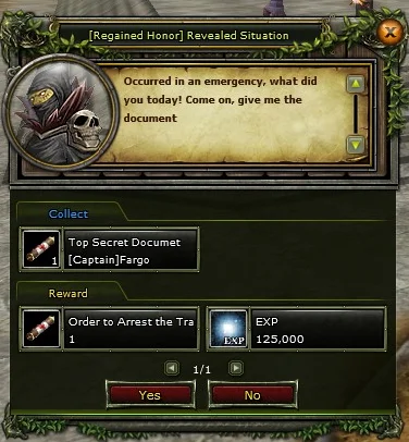 [Regained Honor] Revealed Situation