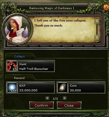 Removing Magic of Darkness I